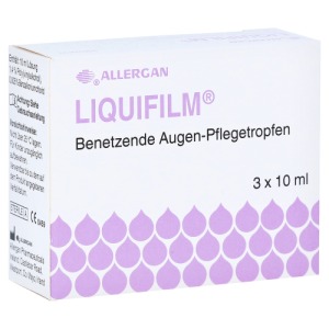 Abbildung: Liquifilm Benetzende Augen Pflegetropfen, 3 x 10 ml