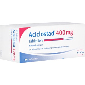 Abbildung: Aciclostad 400 mg Tabletten, 35 St.