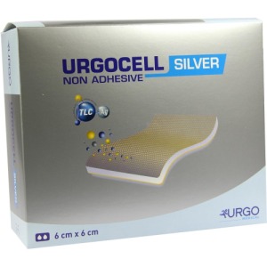 Abbildung: Urgocell Silver non Adhesive Verband 6x6, 10 St.