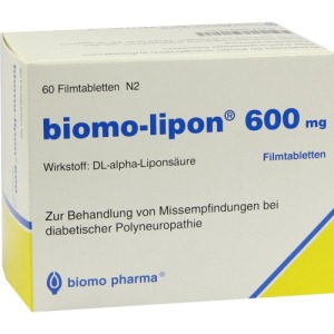 Abbildung: Biomo-lipon 600 mg Filmtabletten, 60 St.