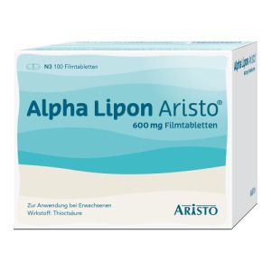 Abbildung: Alpha Lipon Aristo 600 mg Filmtabletten, 100 St.