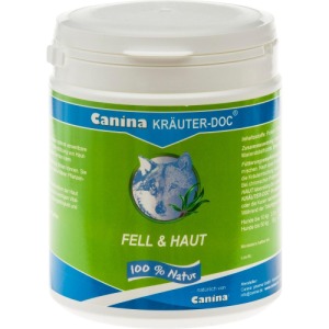 Abbildung: Canina Kräuter-doc Fell&haut Pulver vet., 300 g
