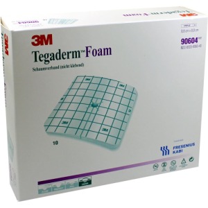 Tegaderm Foam N.klebend FK 8,8x8,8 cm ge 10 St