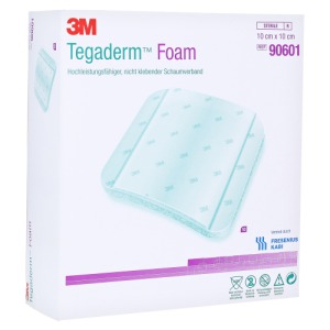 Abbildung: Tegaderm Foam Verband FK 10x10 cm 90601, 10 St.
