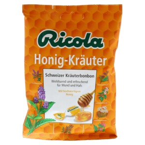 Abbildung: Ricola mit Zucker Honig-Kräuter Bonbons, 75 g