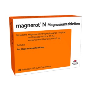Abbildung: magnerot N Magnesiumtabletten, 100 St.