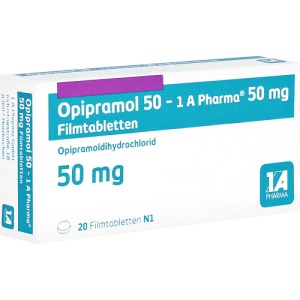 Abbildung: Opipramol-1a Pharma 50 mg Filmtabletten, 20 St.