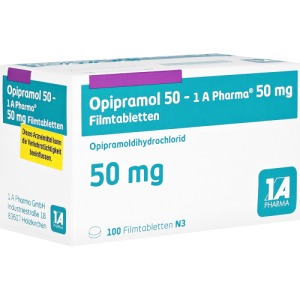 Abbildung: Opipramol-1a Pharma 50 mg Filmtabletten, 100 St.