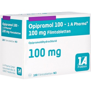 Abbildung: Opipramol-1a Pharma 100 mg Filmtabletten, 100 St.
