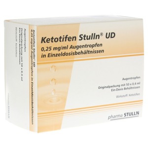 Abbildung: Ketotifen Stulln UD Augentropfen Einzeld, 50 x 0,4 ml