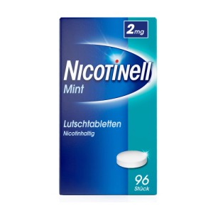 Abbildung: Nicotinell Lutschtabletten 2 mg Mint, 96 St.