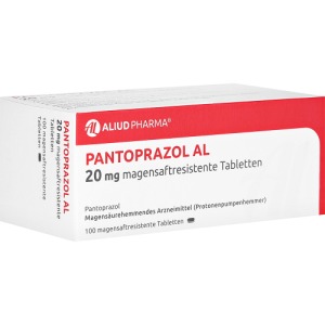 Abbildung: Pantoprazol AL 20 mg magensaftresistente, 100 St.
