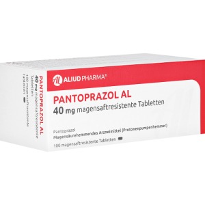 Abbildung: Pantoprazol AL 40 mg magensaftresistente, 100 St.