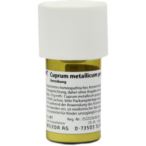 Abbildung: Cuprum Metallicum Praep.d 20 Trituration, 20 g