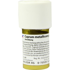 Abbildung: Cuprum Metallicum Praep.d 30 Trituration, 20 g
