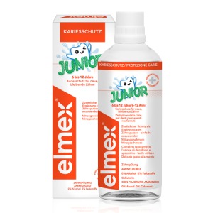 Abbildung: Elmex Junior Zahnspülung, 400 ml