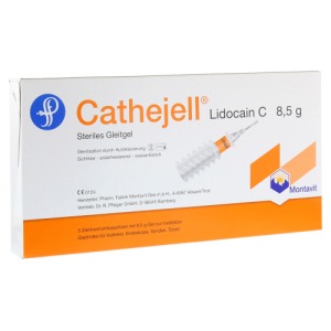Abbildung: Cathejell Lidocain C steriles Gleitgel Z, 5 St.