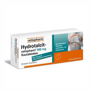 Abbildung: Hydrotalcit ratiopharm 500 mg, 50 St.