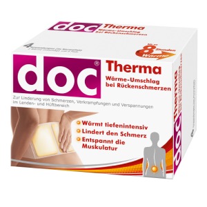 Abbildung: DOC Therma Wärme-umschlag bei Rückenschmerzen, 4 St.
