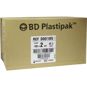 Abbildung: BD Plastipak Spr.2 ml Luer, 100 x 2 ml