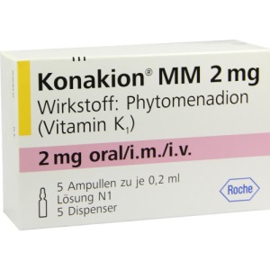 Konakion MM 2 mg Lösung 5 St