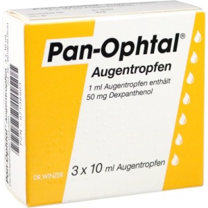 Abbildung: PAN Ophtal Augentropfen, 3 x 10 ml