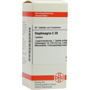 Abbildung: Staphisagria C 30 Tabletten, 80 St.