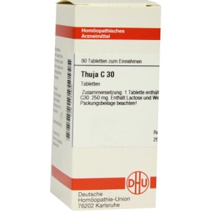 Abbildung: Thuja C 30 Tabletten, 80 St.