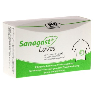 Abbildung: Sanagast Laves Tabletten, 60 St.