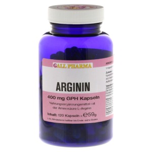 Abbildung: Arginin 400 mg GPH Kapseln, 120 St.