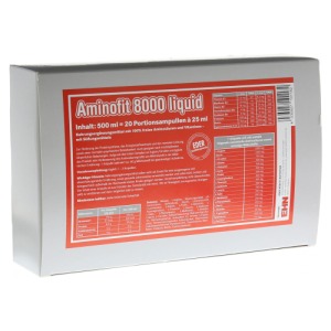 Abbildung: Aminofit 8.000 Liquid Ampullen, 20 St.