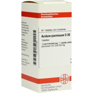 Abbildung: Acidum Picrinicum D 30 Tabletten, 80 St.