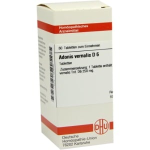 Abbildung: Adonis Vernalis D 6 Tabletten, 80 St.