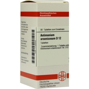 Abbildung: Antimonium Arsenicosum D 12 Tabletten, 80 St.