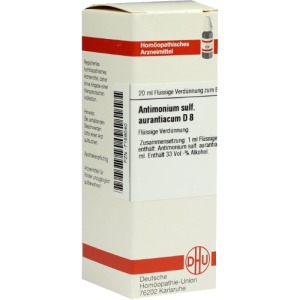 Abbildung: Antimonium Sulfuratum Aurantiacum D 8 Di, 20 ml