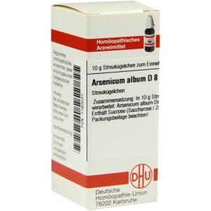 Abbildung: Arsenicum Album D 8 Globuli, 10 g