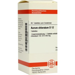 Abbildung: Aurum Chloratum D 12 Tabletten, 80 St.