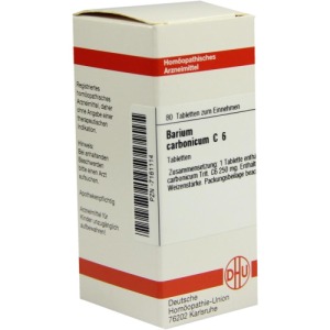 Abbildung: Barium Carbonicum C 6 Tabletten, 80 St.