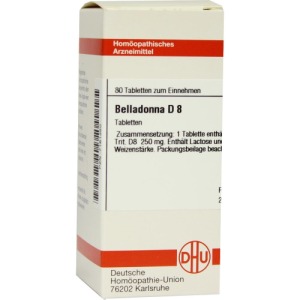 Abbildung: Belladonna D 8 Tabletten, 80 St.