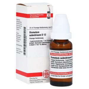 Abbildung: Bismutum Subnitricum D 12 Dilution, 20 ml