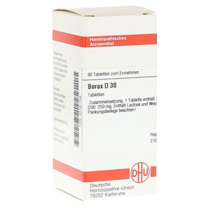 Abbildung: Borax D 30 Tabletten, 80 St.