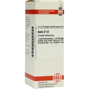 Abbildung: BUFO D 12 Dilution, 20 ml