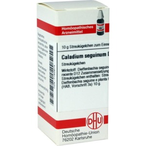 Abbildung: Caladium Seguinum D 12 Globuli, 10 g