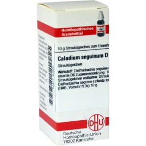 Abbildung: Caladium Seguinum D 6 Globuli, 10 g