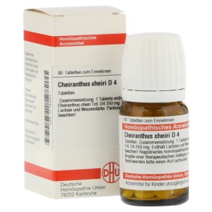Abbildung: Cheiranthus Cheiri D 4 Tabletten, 80 St.
