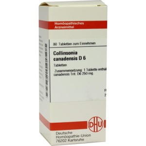Collinsonia Canadensis D 6 Tabletten, 80 St.