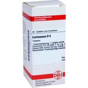 Abbildung: Cortisonum D 6 Tabletten, 80 St.