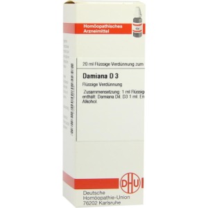 Abbildung: Damiana D 3 Dilution, 20 ml