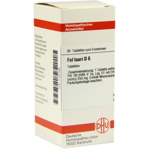 Abbildung: FEL Tauri D 6 Tabletten, 80 St.