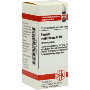 Abbildung: Ferrum Metallicum C 10 Globuli, 10 g